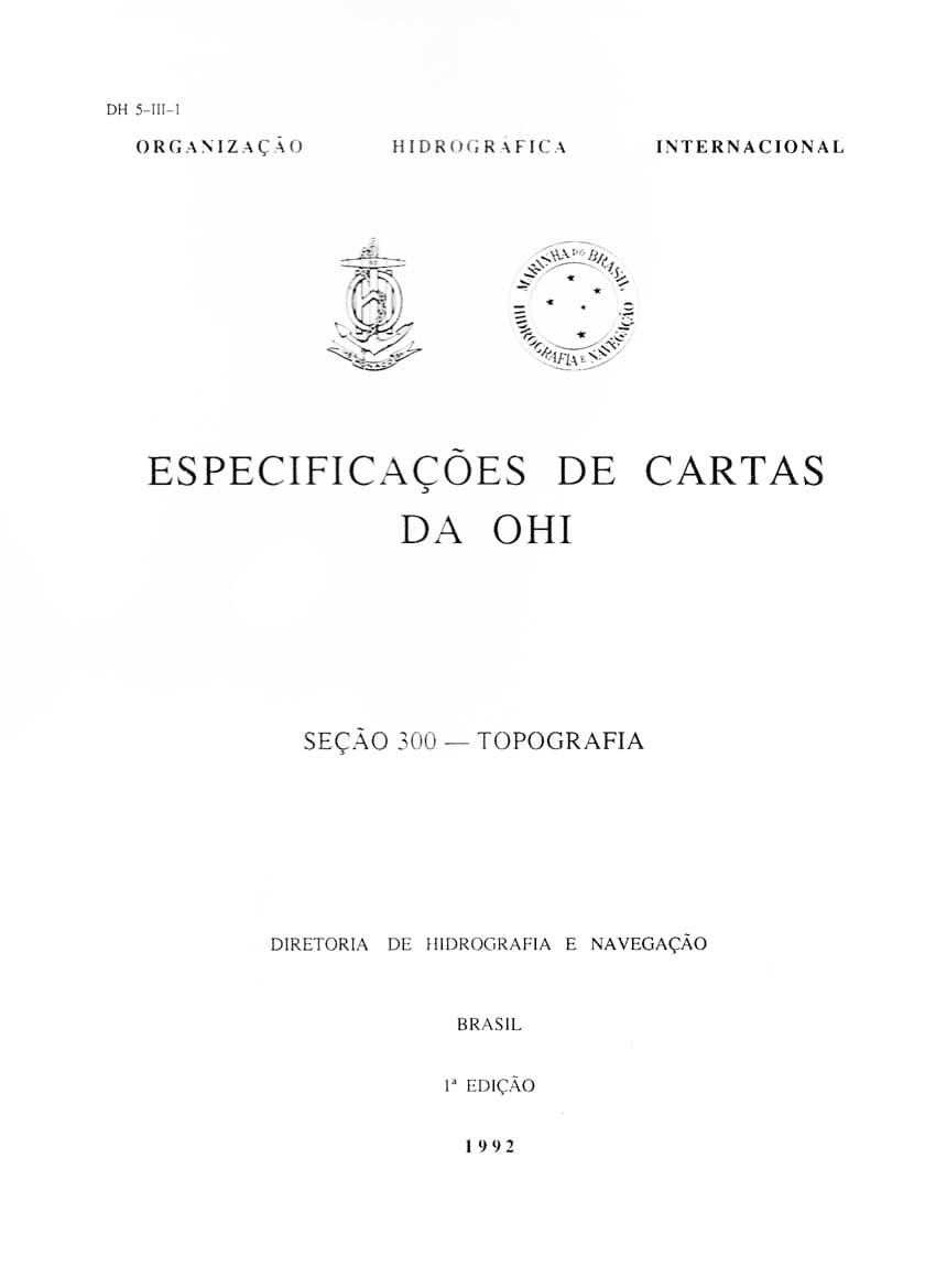 ESPECIFICAÇÕES DE CARTAS DA OHI