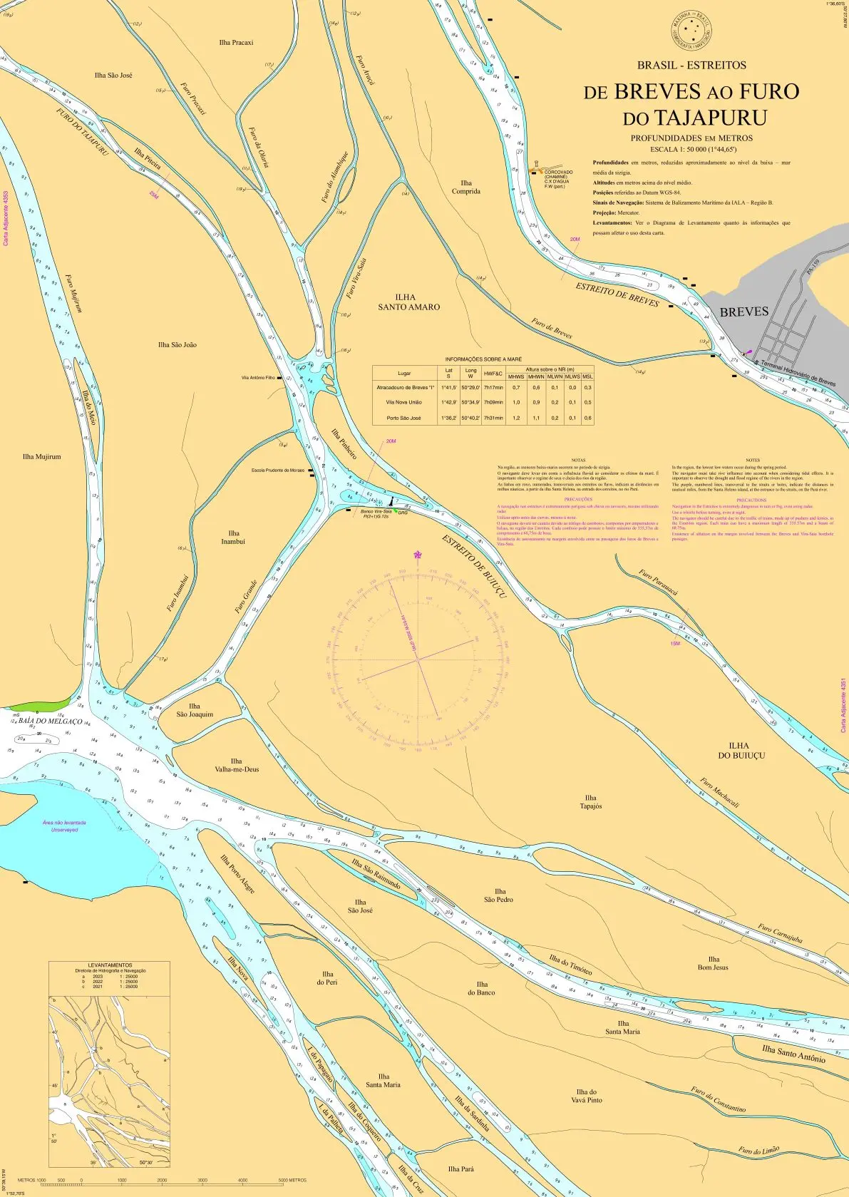 CARTA 4352 - DE BREVES AO FURO TAJAPURU