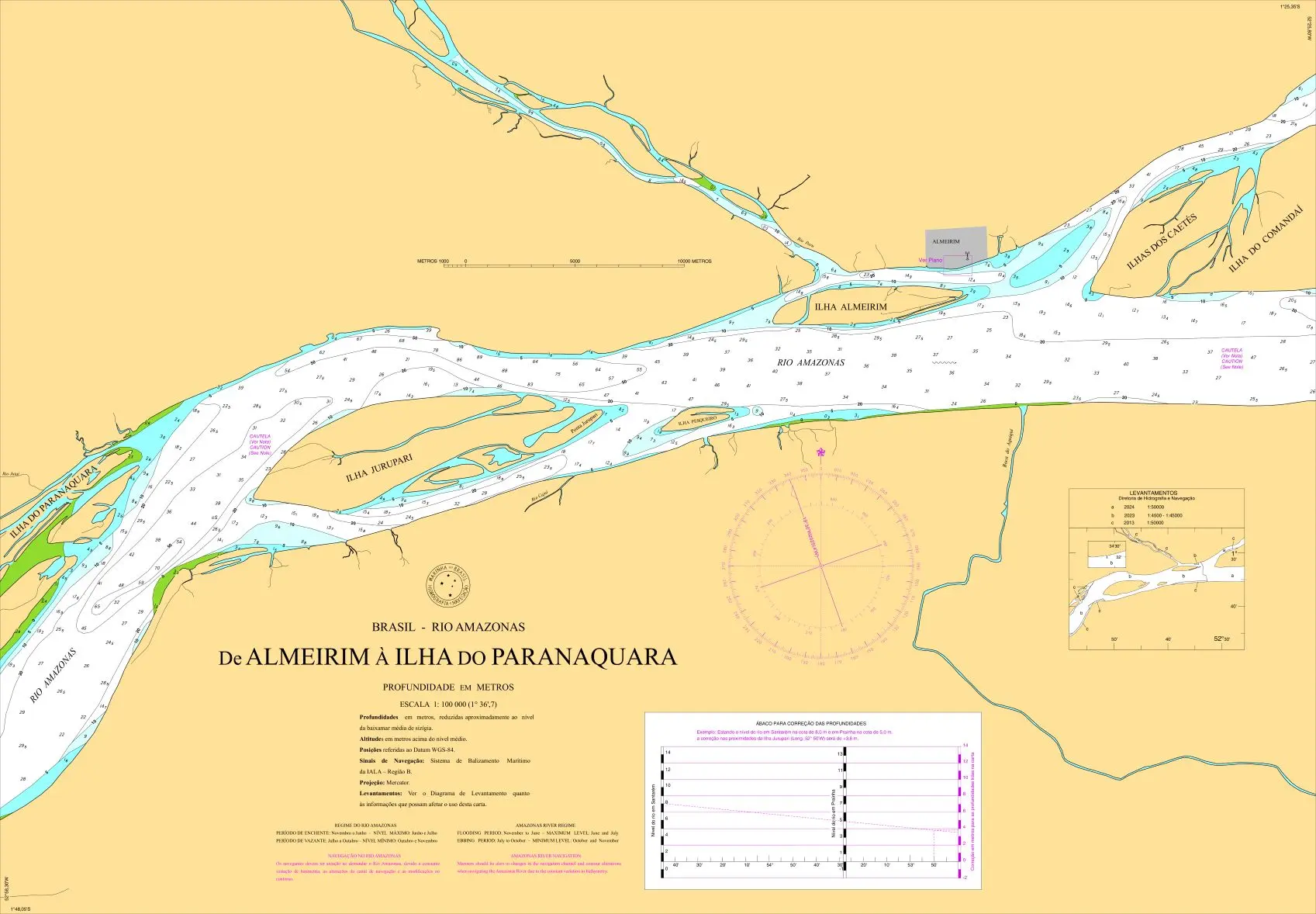 CARTA 4016 DE ALMERIM À ILHA DO PARANAQUARA